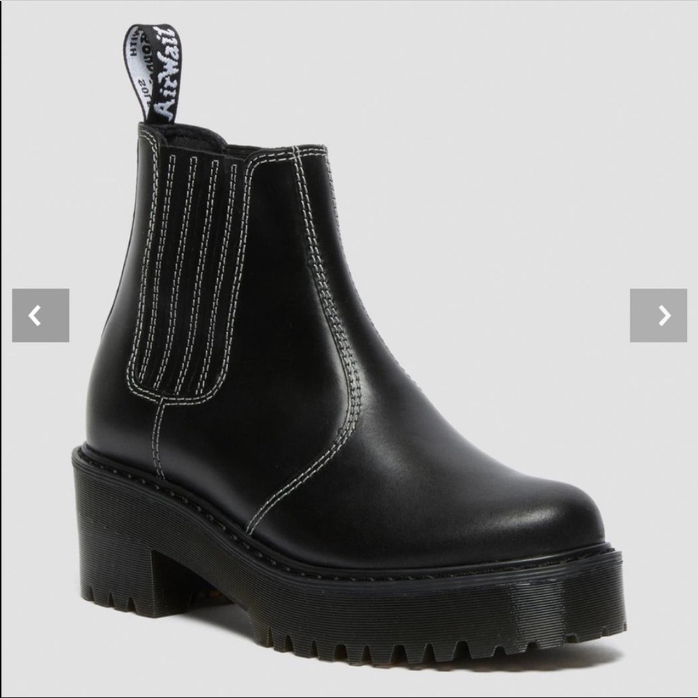 🔥LAST PAIR🔥NEW Dr. Martens Rometty Atlas Platform Chelsea Leather Boots - Picture 6 of 11